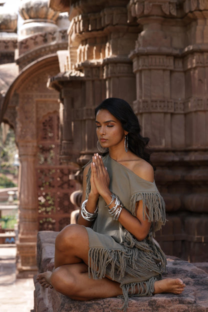 Bold Boho Brass Bangles - Classic wide bangles.