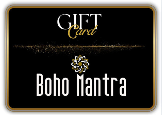 Boho Mantra Gift Card.