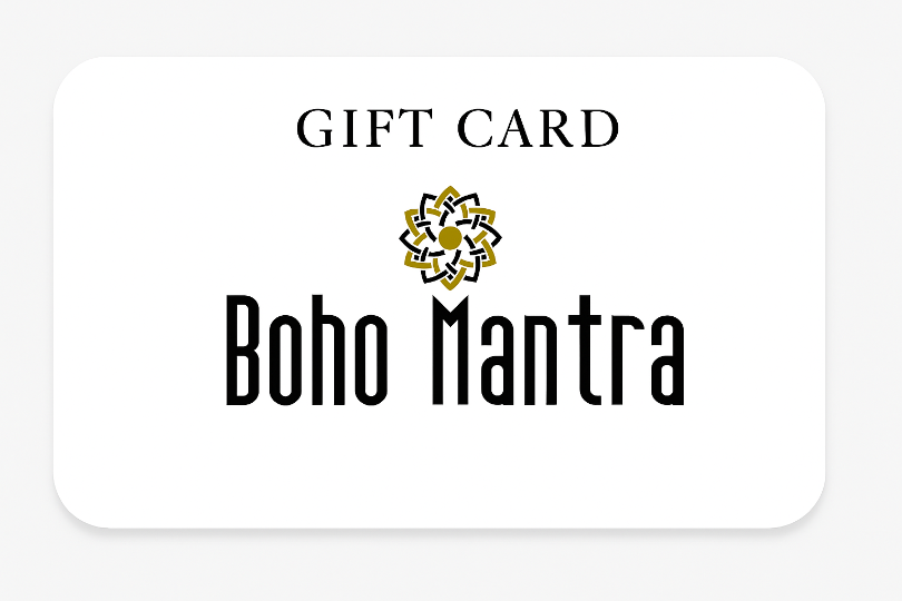 Boho Mantra Gift Card.