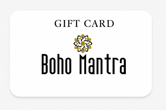 Boho Mantra Gift Card.